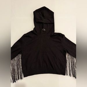 Zara Fringe Hoodie